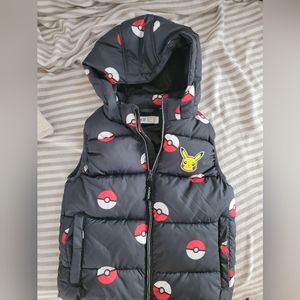 H&M Pokémon Puffer Vest | Boys 6/7